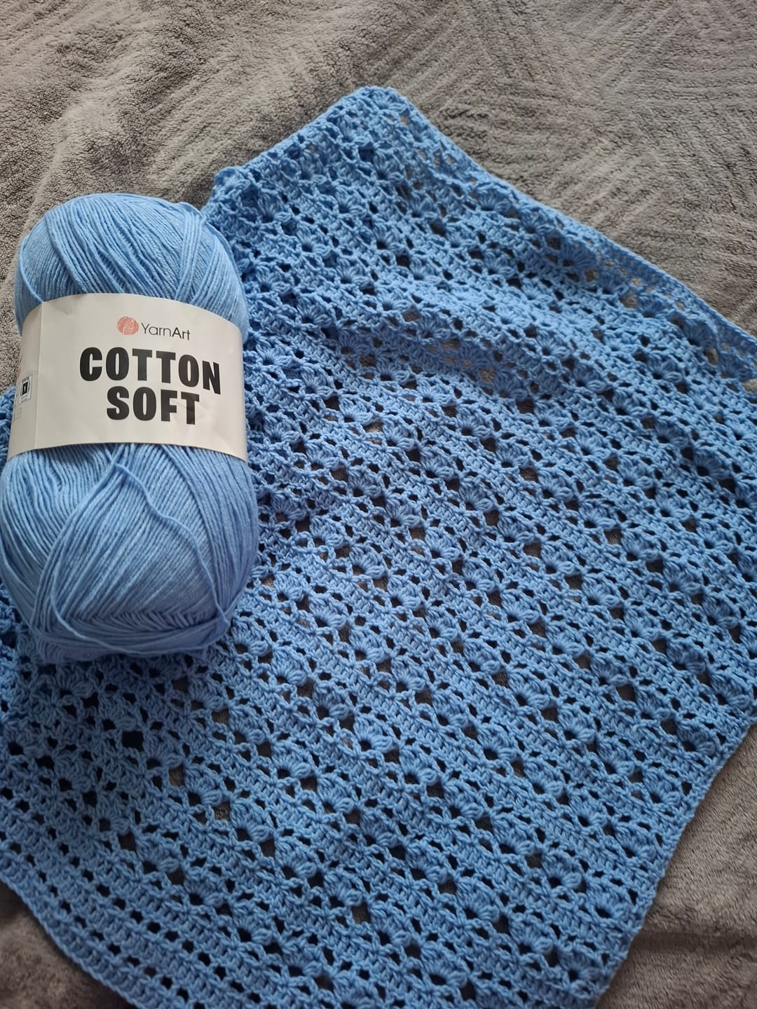 Customer photo review of YarnArt Cotton Soft
