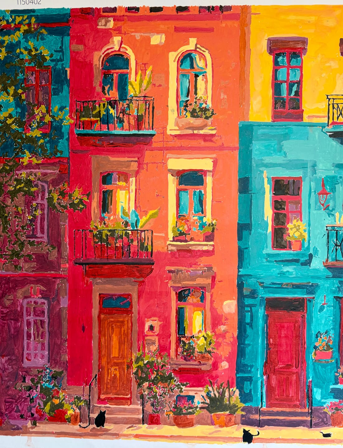 Customer photo review of Surprise Painting | Paint by Numbers