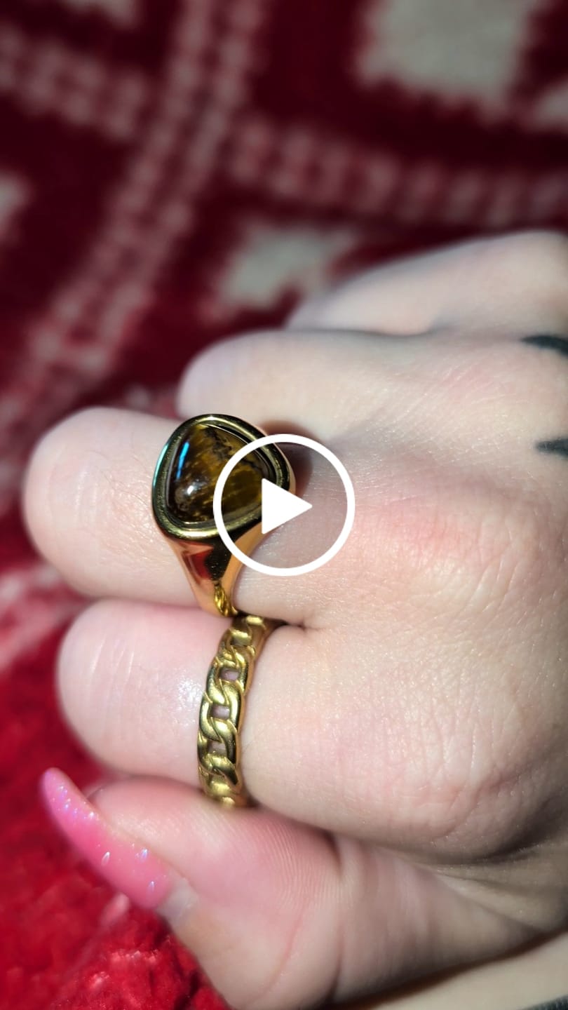 Customer video review of Alaula Gemstone Bold Ring