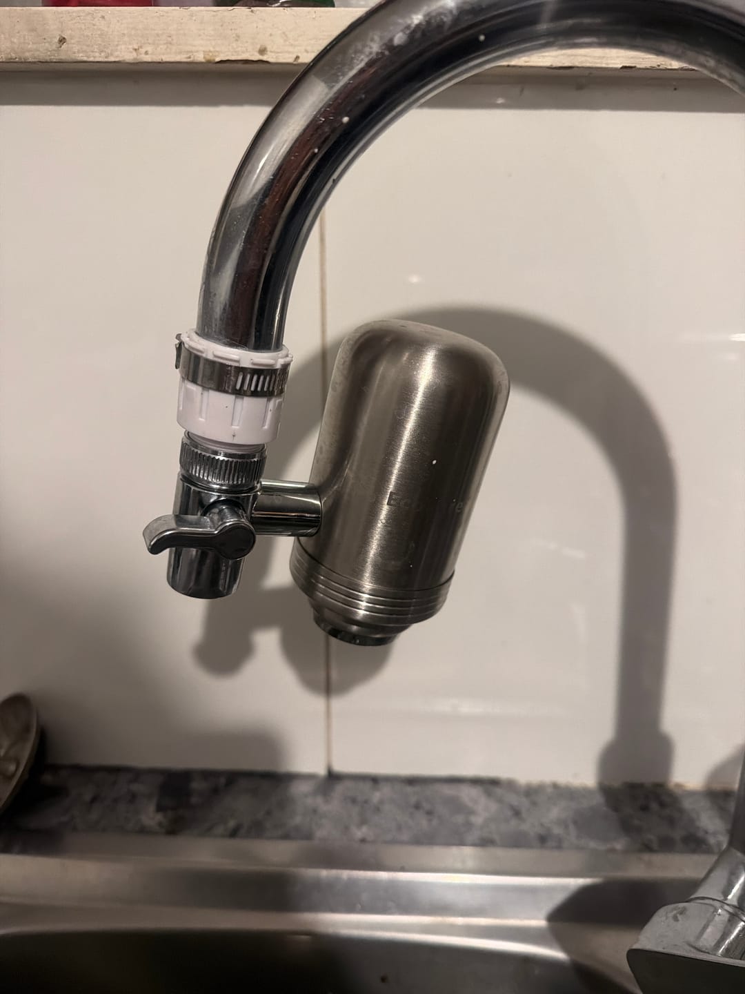 Customer photo review of BlissfulHome™ Tap Filter — Cleaner-Tasting Water in 60 Seconds