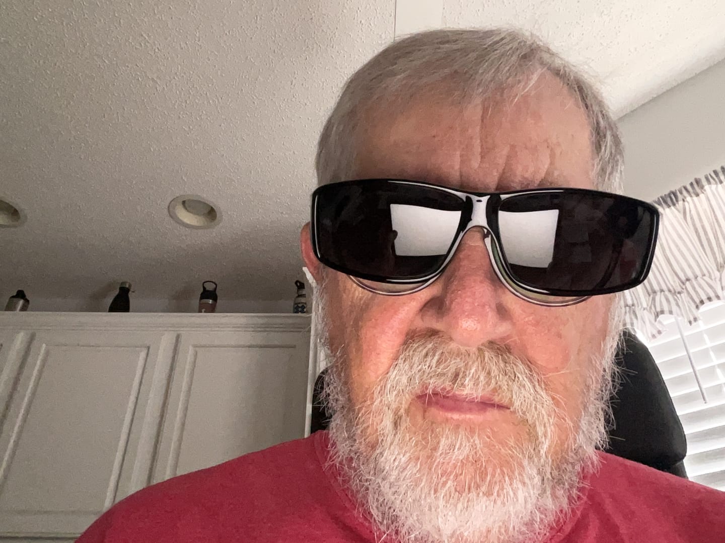 Customer photo review of OverShade™ Polarized Fit-Over Sunglasses