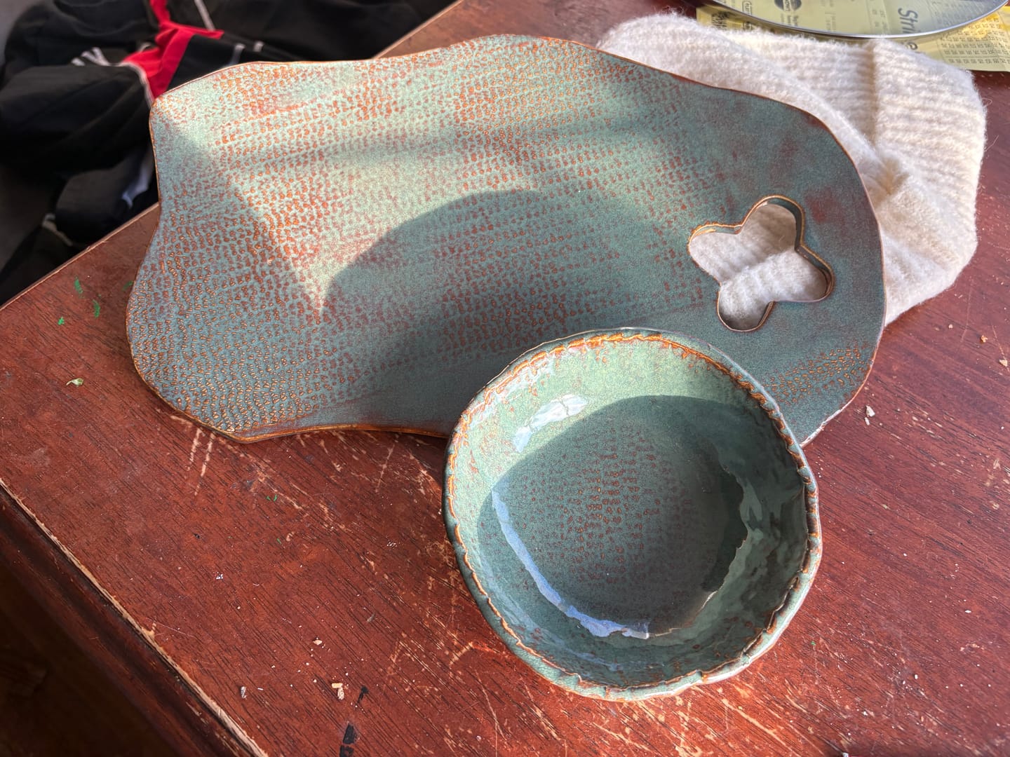Customer photo review of Stoneware Clay with Speckle WMS2502 (CREAM) 10Kg Bag