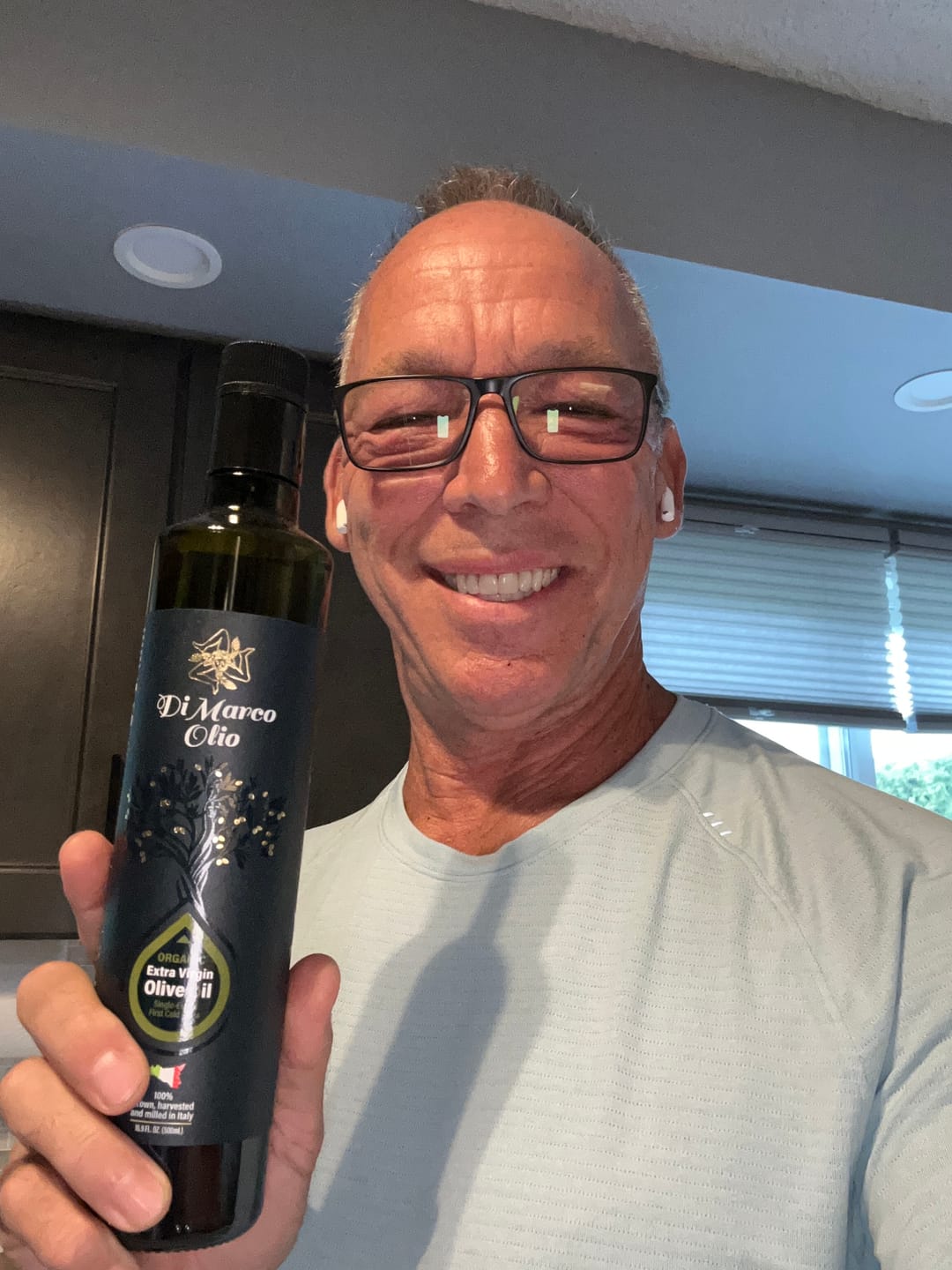 Customer photo review of Di Marco Olio Sicilian Olive Oil