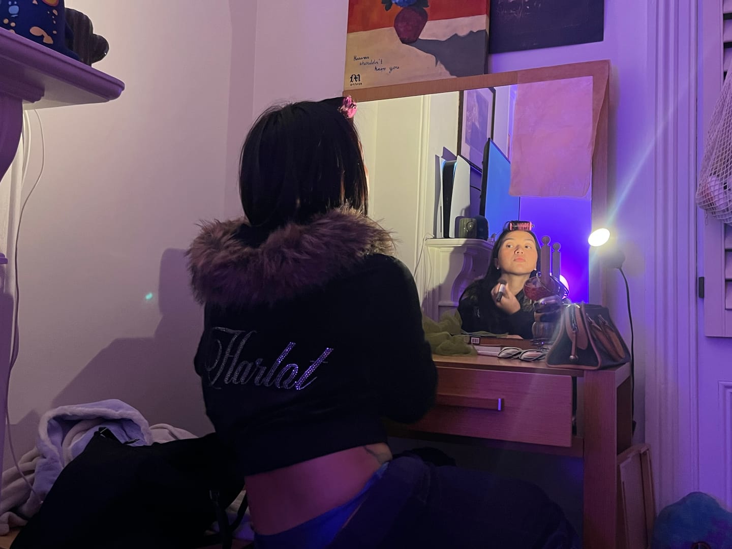 Customer photo review of Carmela Hoodie Onyx Black