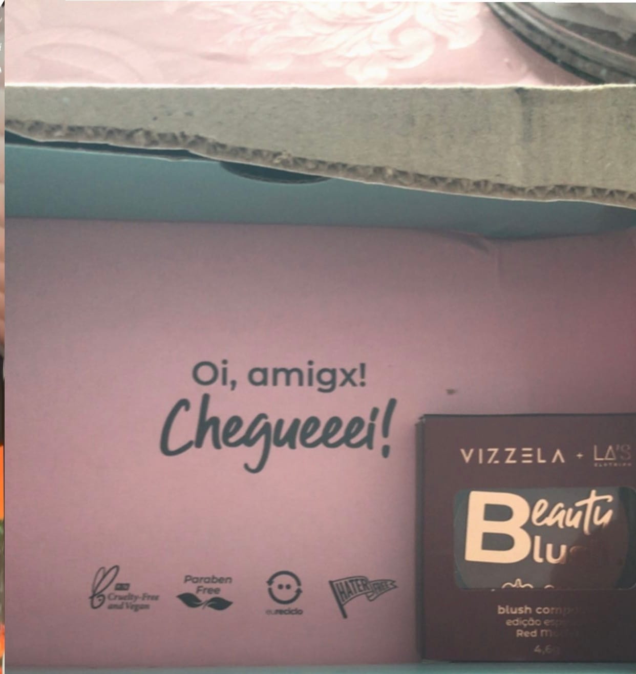 Customer photo review of Beauty Blush Compacto Red Mocha - Vizzela + La’s