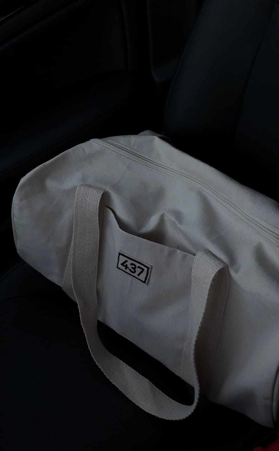 Customer photo review of The Duffle Natural