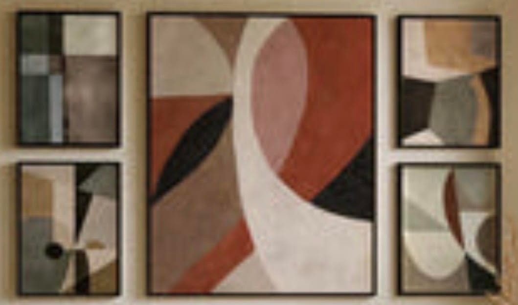 Customer photo review of Earthline Gallery Wall Set Of 5