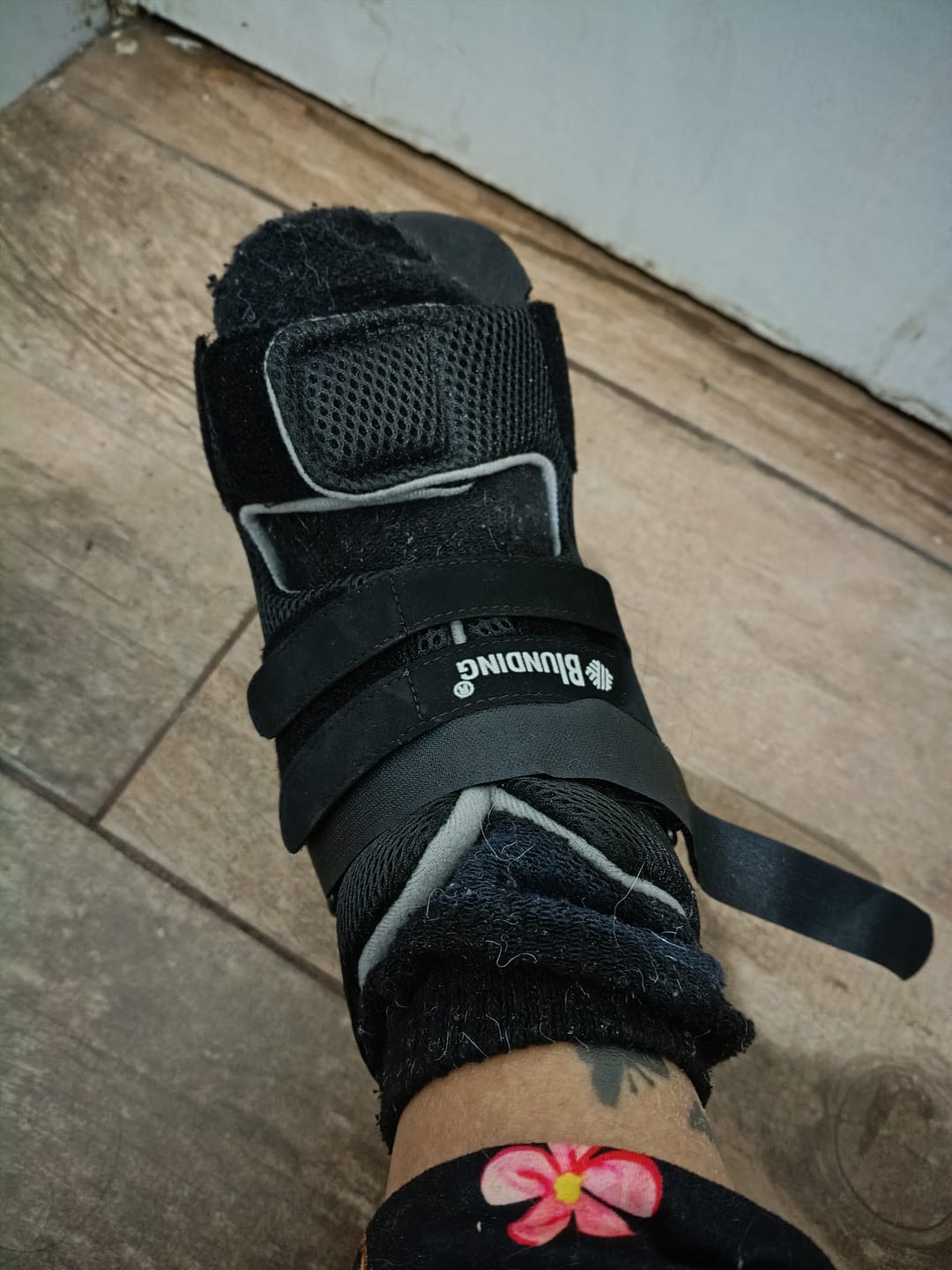 Customer photo review of Zapato Descarga de Antepie Abierto