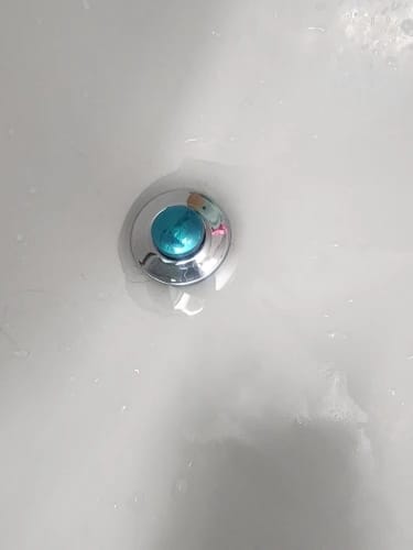 Customer photo review of Calviro SafeCatch™ Wastafelstop
