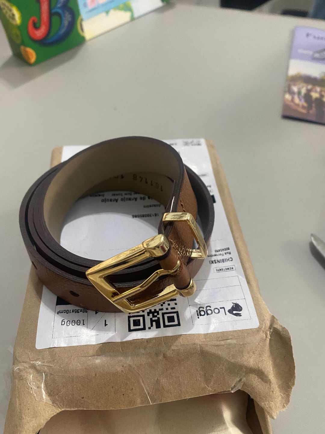 Customer photo review of Sandália Noiva Meia Pata Couro Perolado Off White