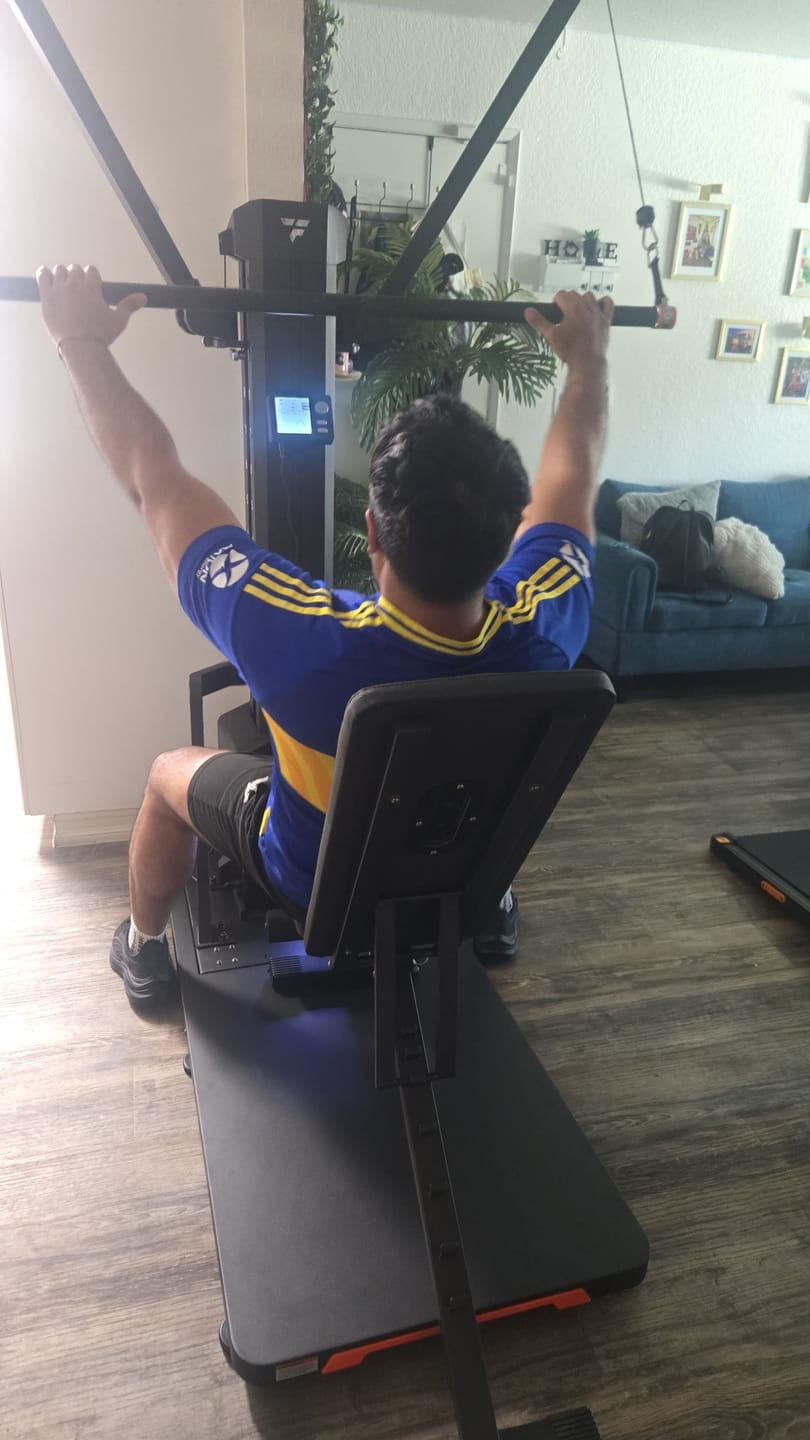 Customer photo review of FitTransformer Titan Strength and Cardio Skiing Machine