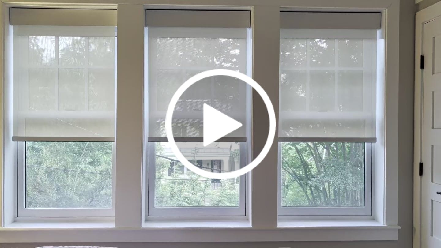 Customer video review of SmartWings Motorized Dual Shade Harmony Duo Plus