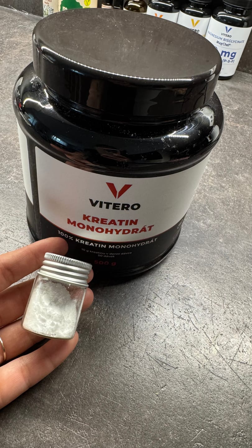 Customer photo review of Kreatin monohydrát – Síla, výkon a regenerace