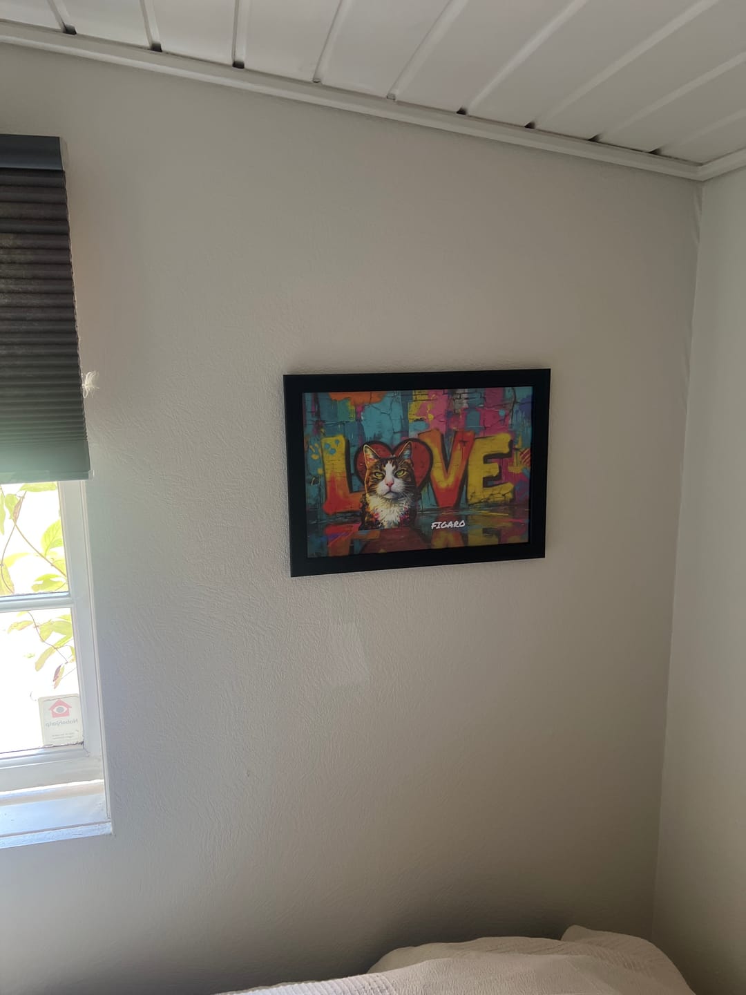 Customer photo review of Personalised Poster - Streetart