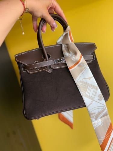 Customer photo review of CHLOE BAG - CHOCOLATE