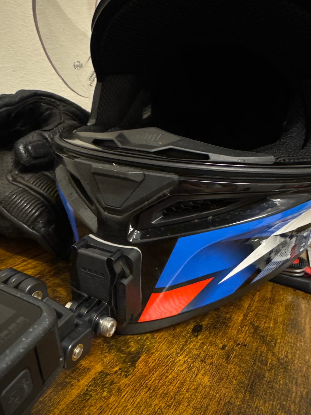 Customer photo review of AGV K1 / K1S Camera Mount