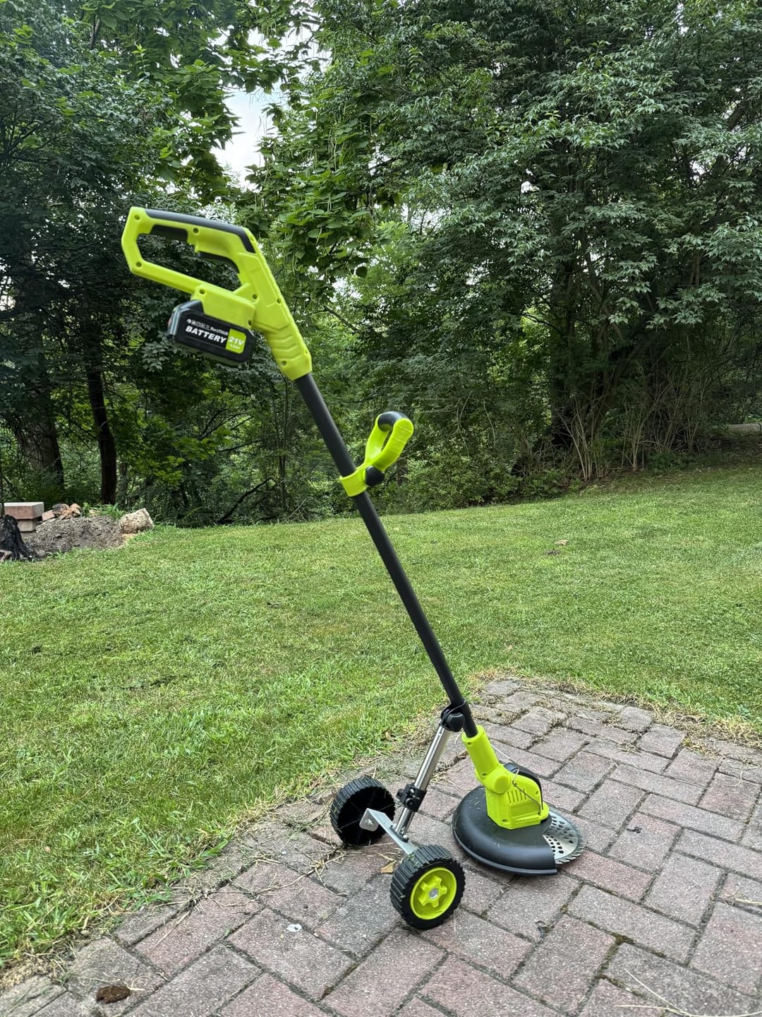 Customer photo review of TurfVolt - 5in1 Cordless Grass Trimmer & Mower