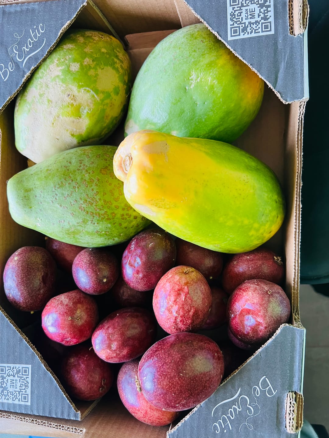 Customer photo review of Papaya Bio von Julian 3kg Box