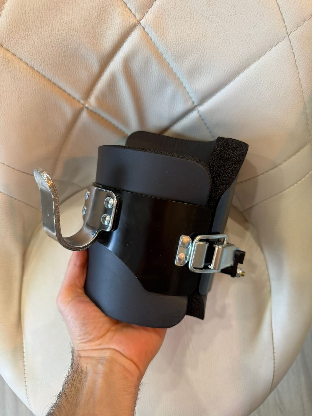 Customer photo review of GravityBoots™ Spinal Decompression