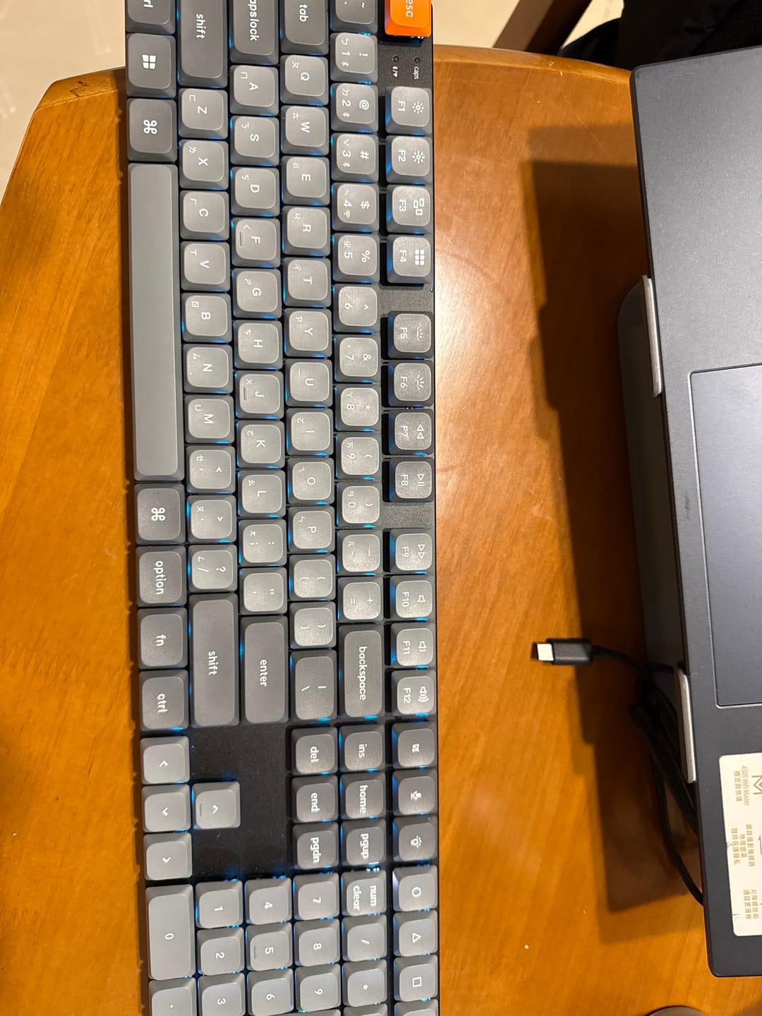 Customer photo review of Keychron K5 Max QMK 矮軸 無線機械式鍵盤(注音版本)