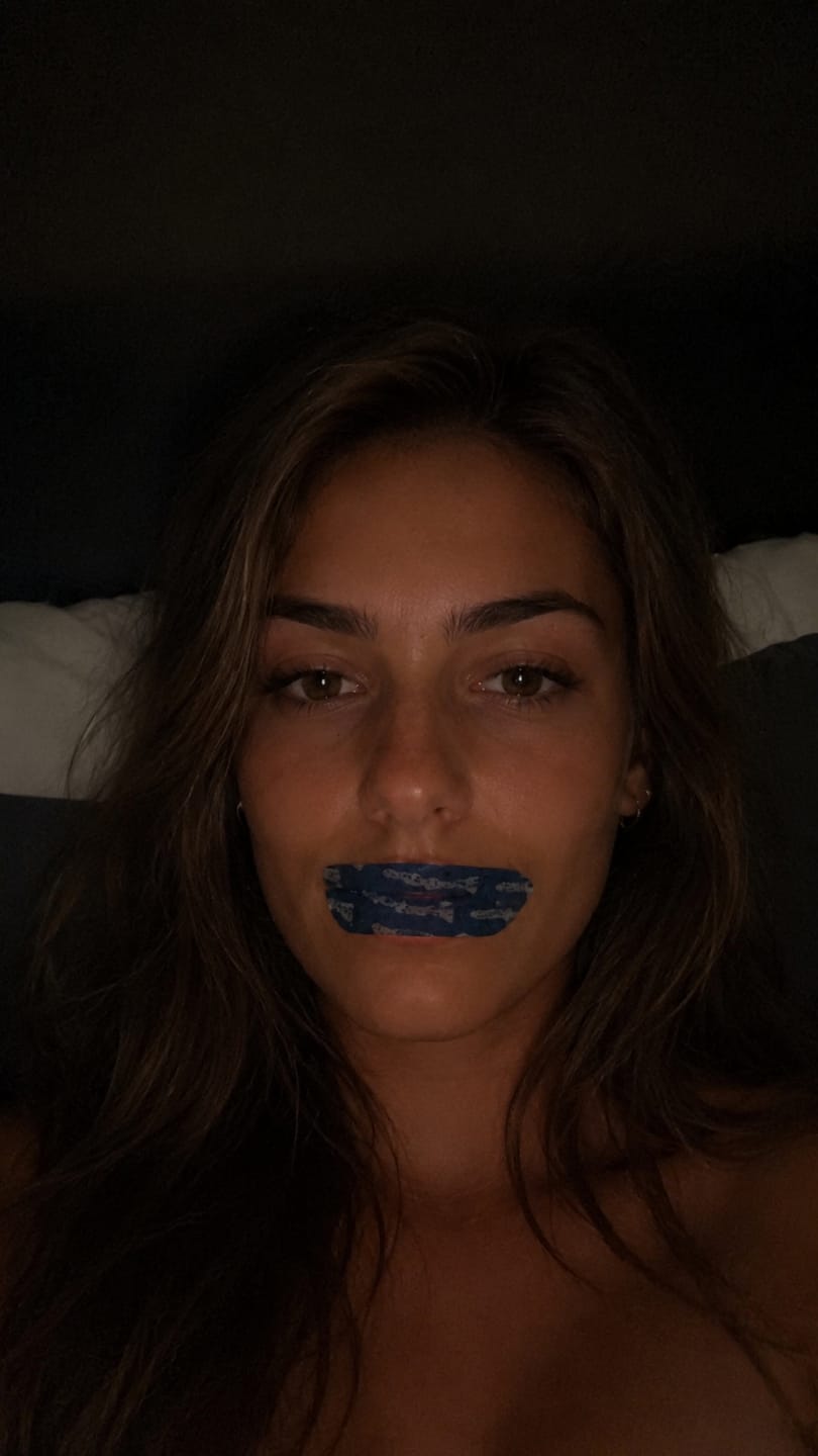 Customer photo review of PurelyGoods Neusstrips & Mondtape Set – 33 + 33 stuks