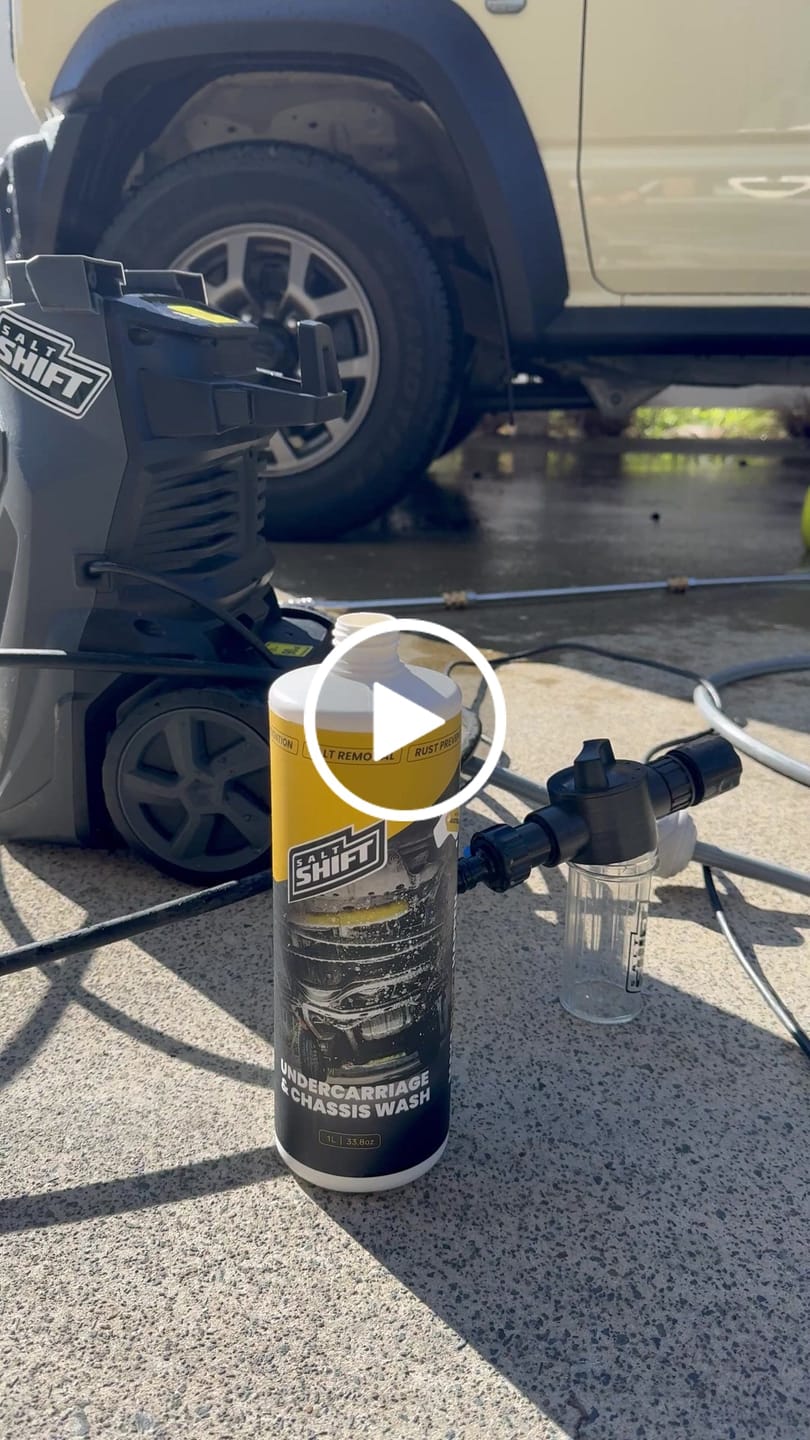 Customer video review of Undercarriage & Chassis Wash