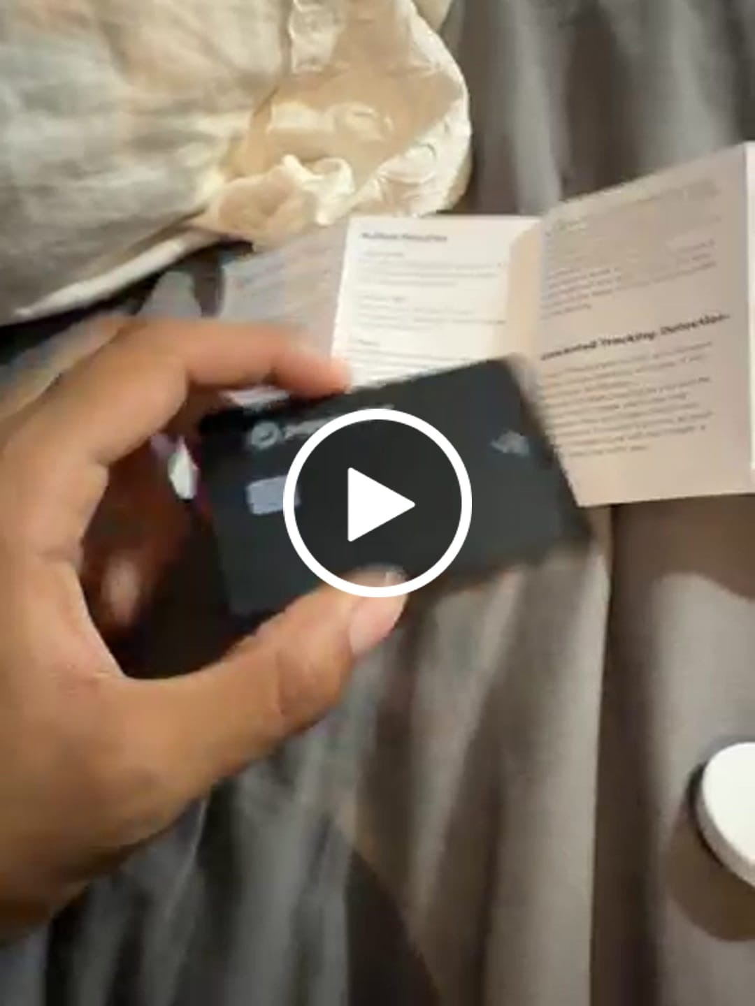 Customer video review of Wallet Finder Card Pro (Apple)
