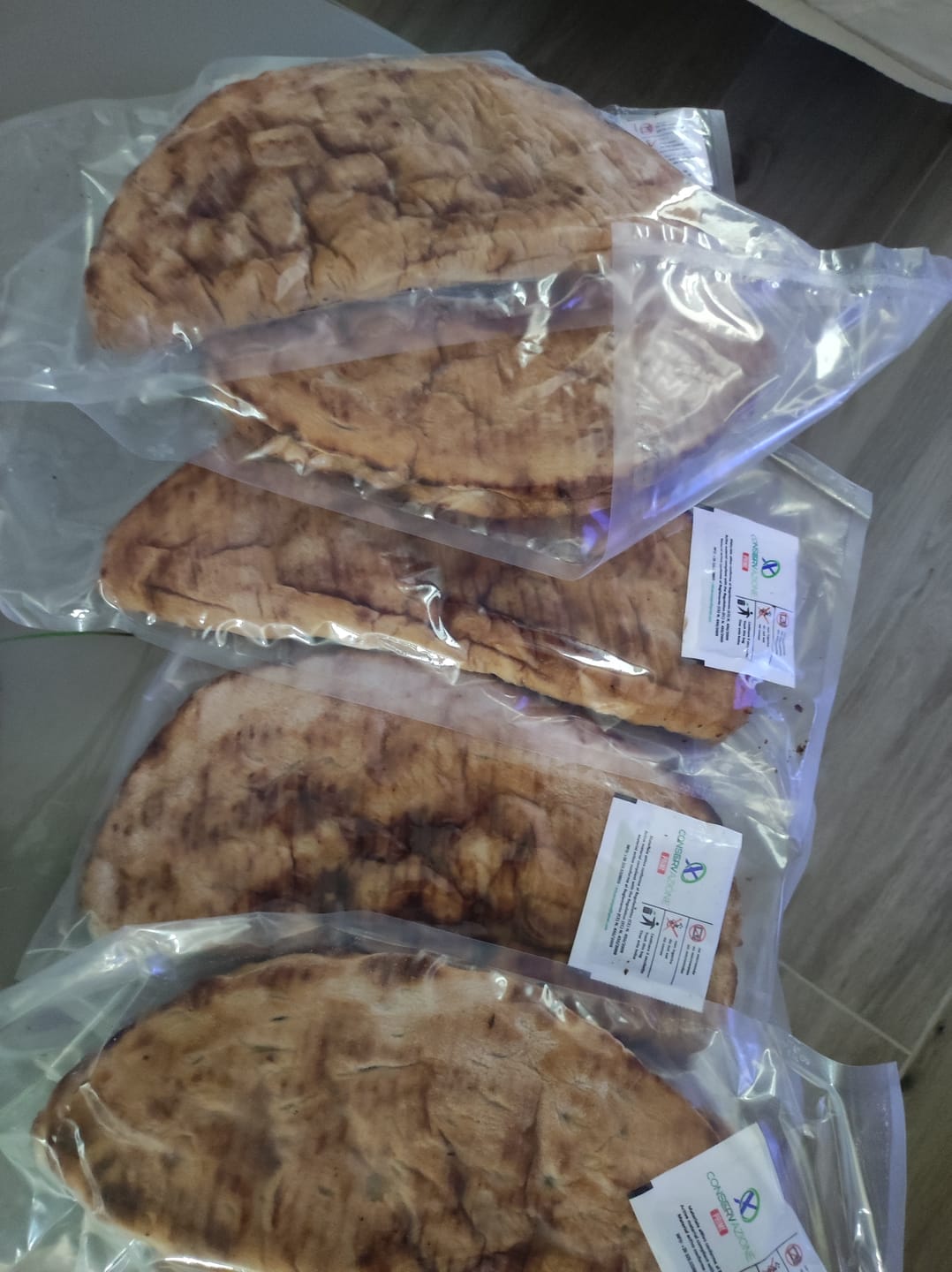 Customer photo review of Pizza sorriso "Low Carb Extreme"