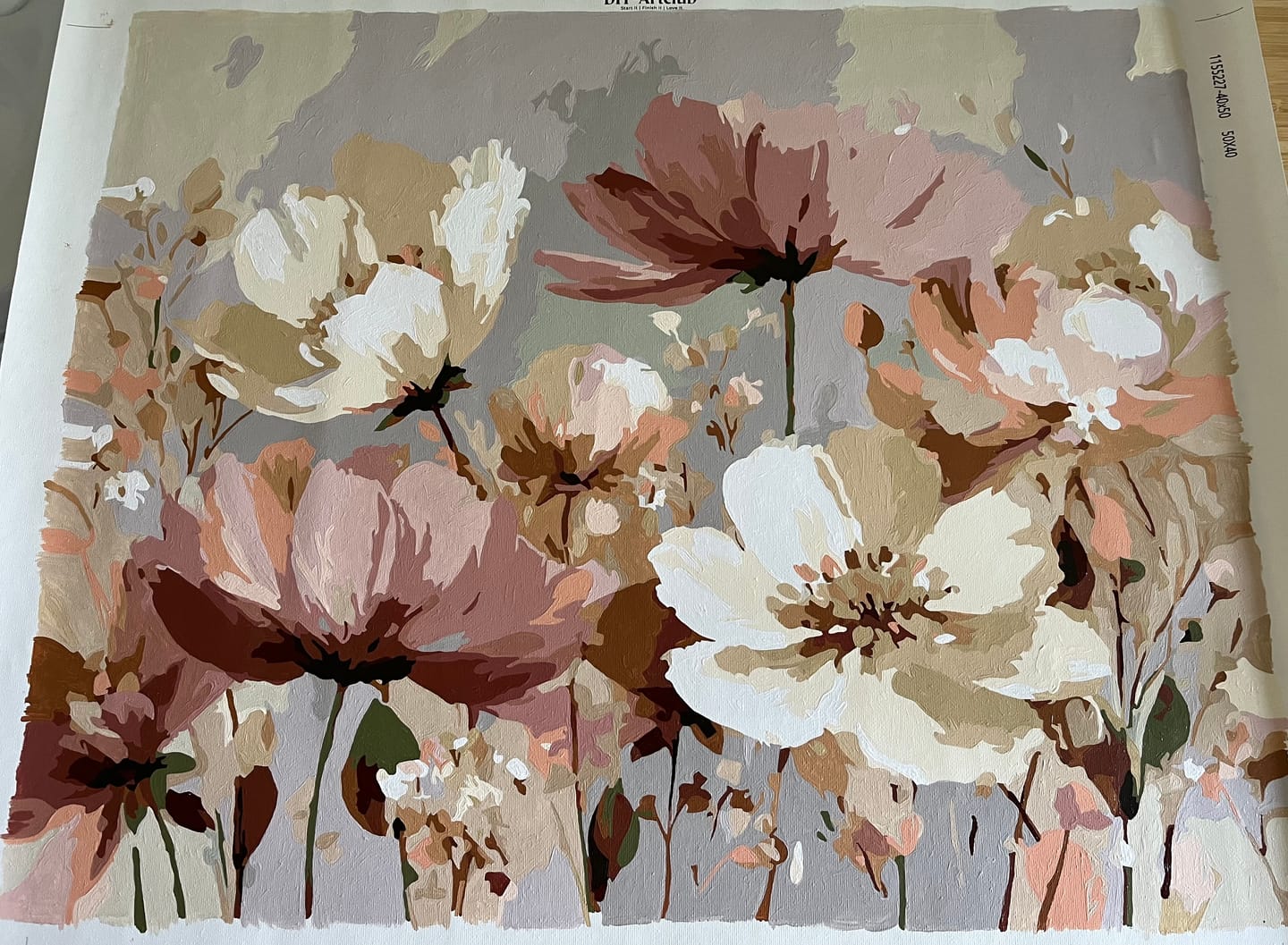 Customer photo review of Fields of Grace | Paint by Number