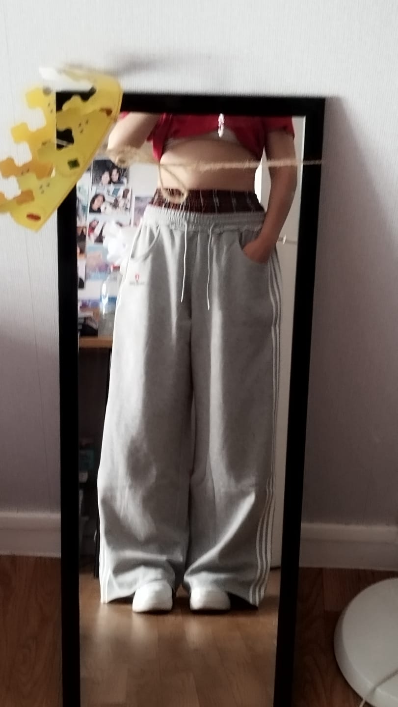 Customer photo review of Aelfric Eden Double Waist Super Baggy Sweatpants