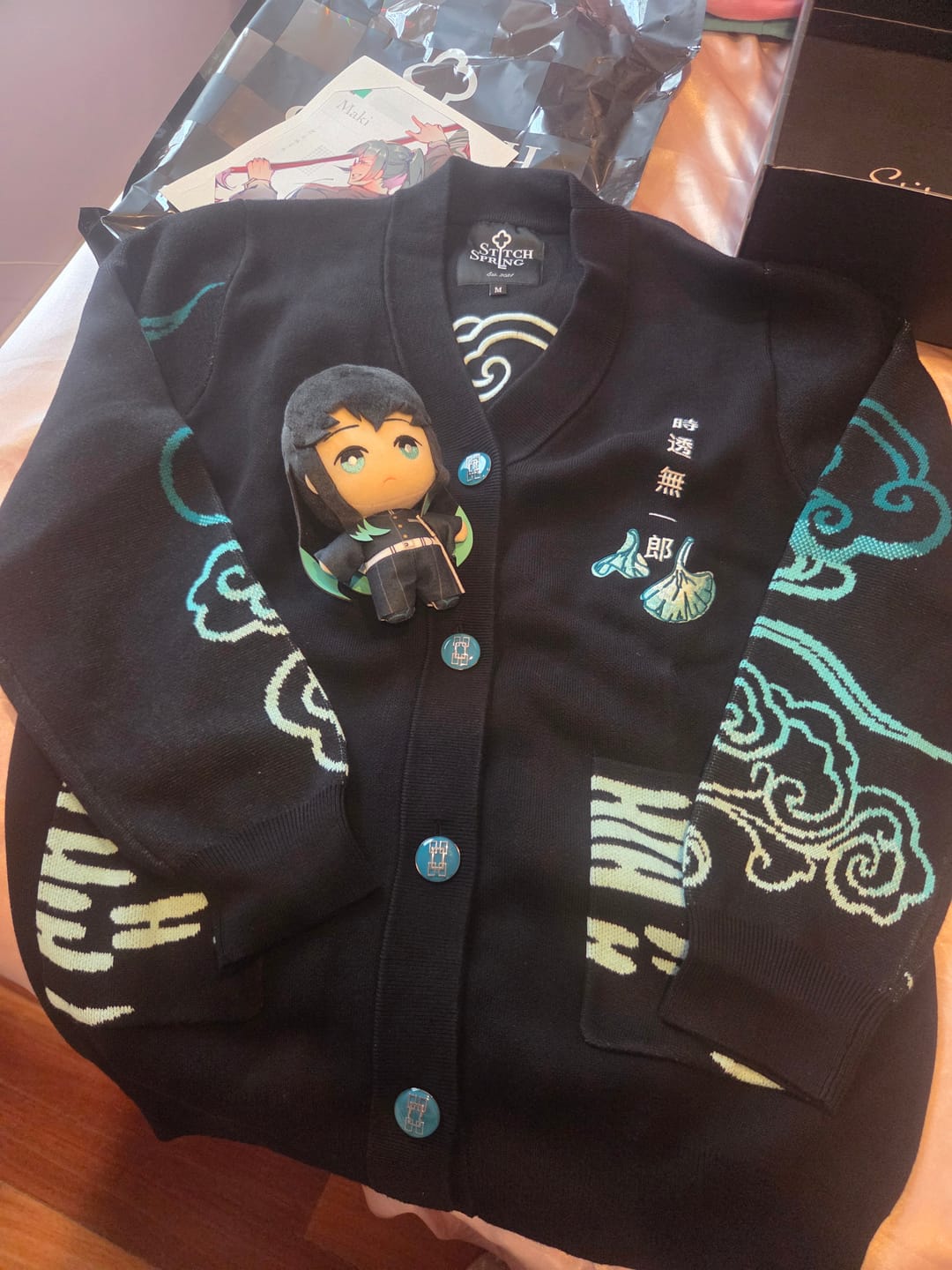 Customer photo review of Mist Cardigan Preorder