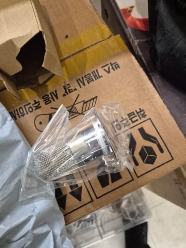 Customer photo review of Calviro SafeCatch™ Wastafelstop
