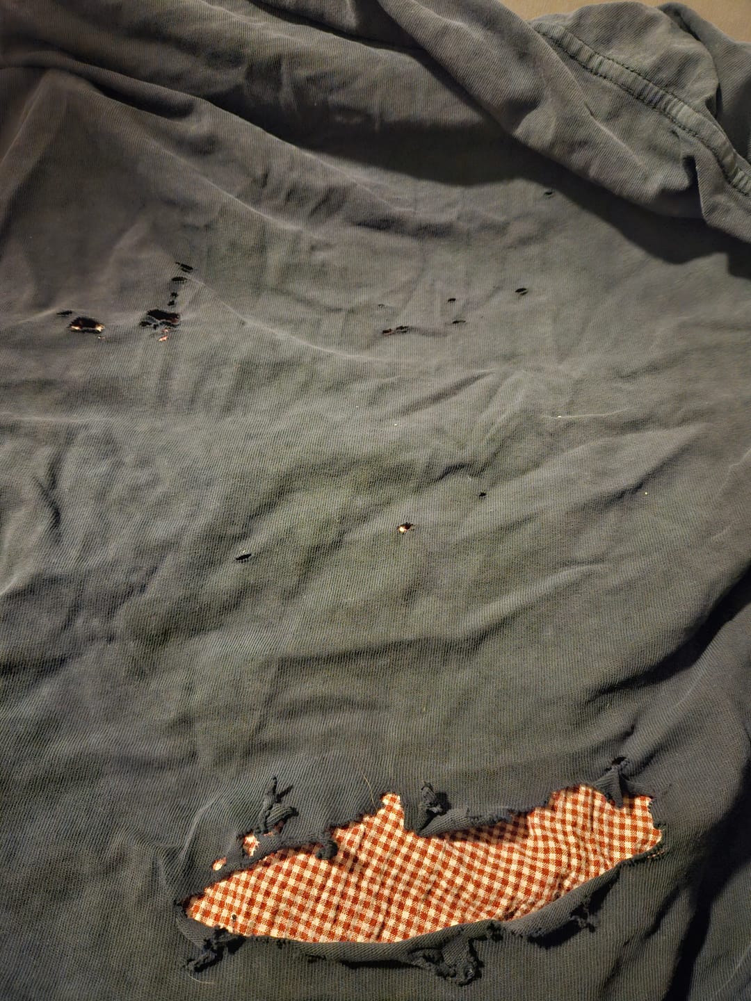 Customer photo review of Bound to Suffer Oversized Tee