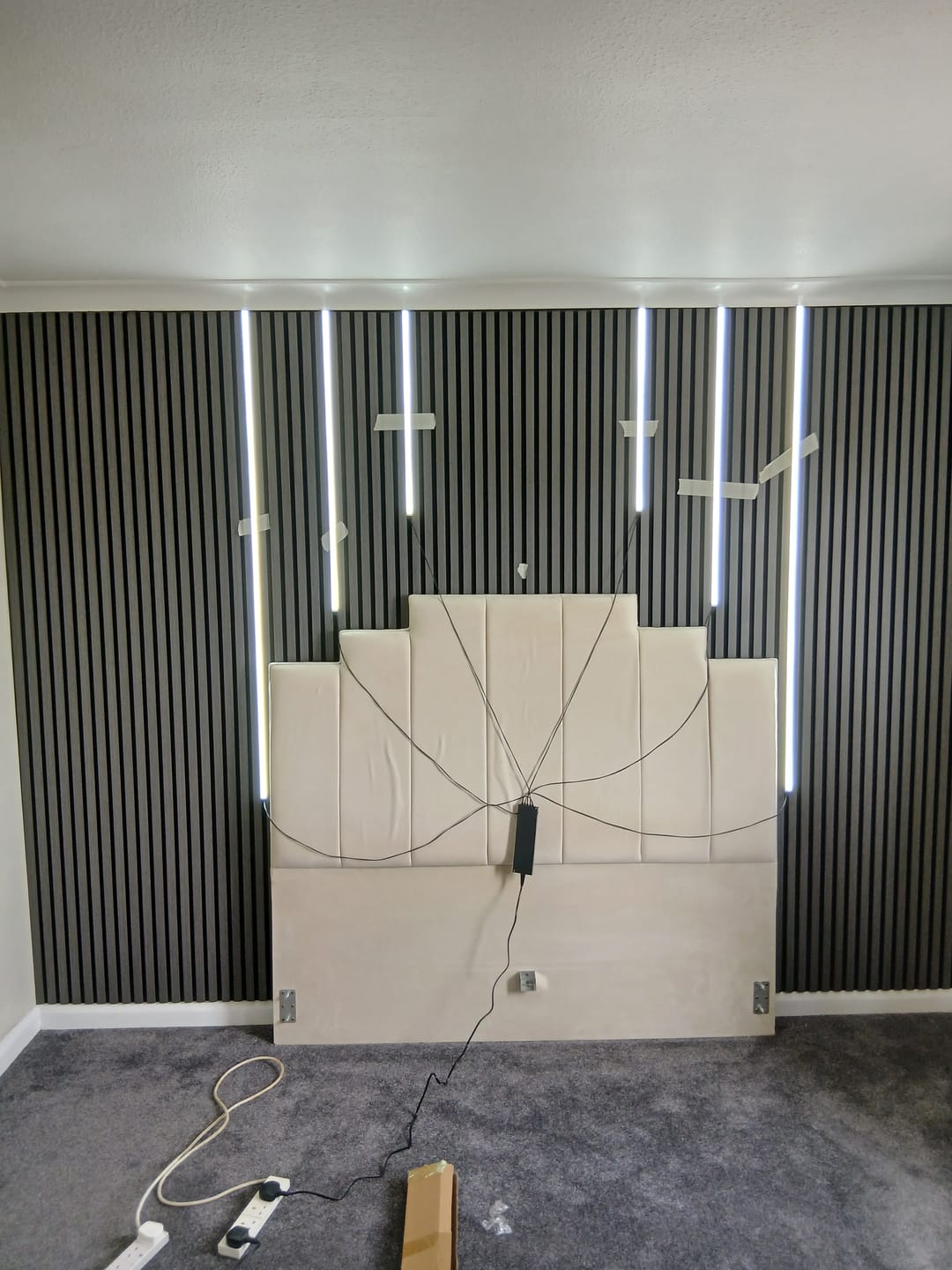 Customer photo review of Wall Panel LED Lighting Strip Kit