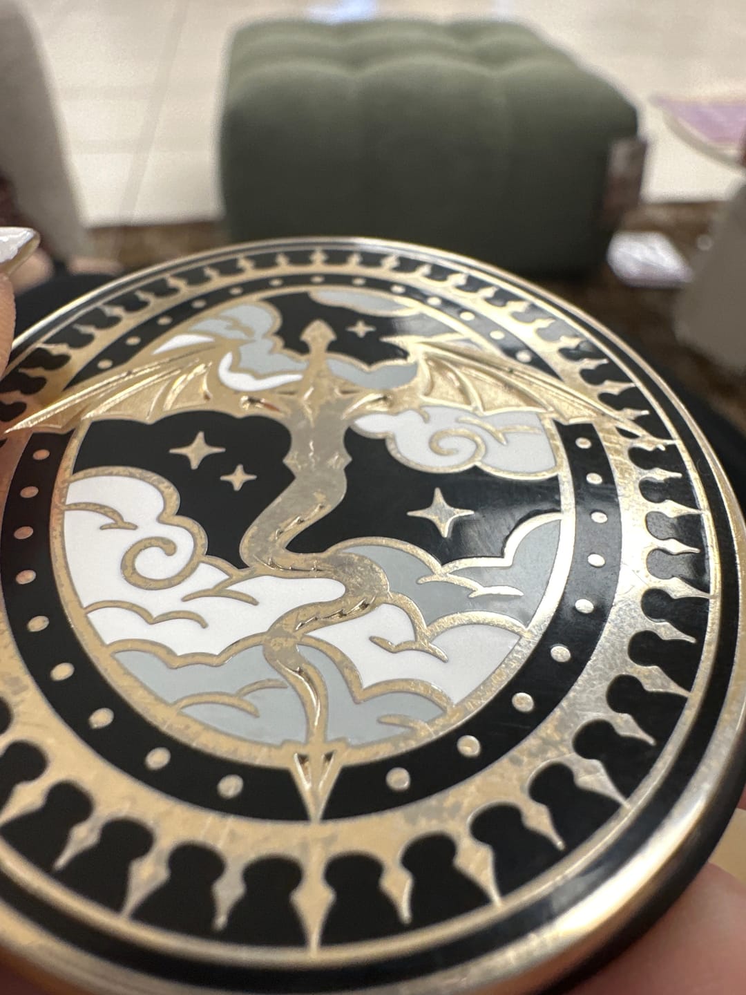 Customer photo review of Dragon Rider Clingie