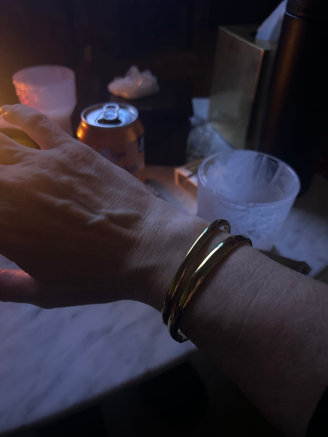 Customer photo review of Marbella Cuff Bracelet (Bundle)