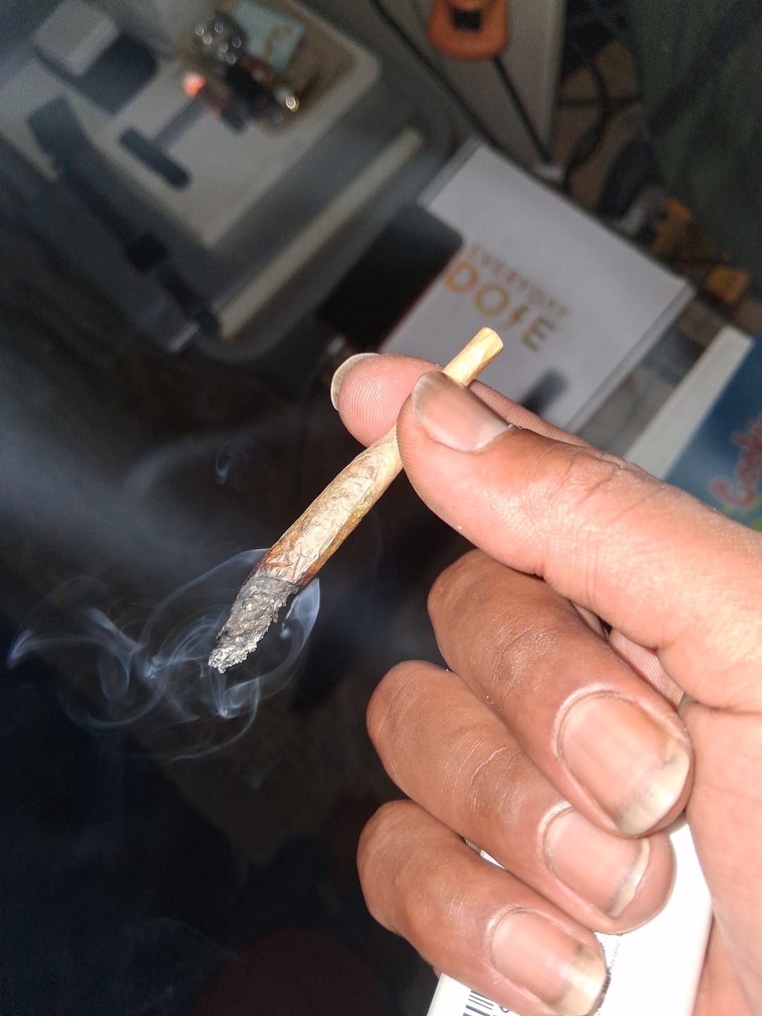 Customer photo review of 1.5g Blue Dream Crumble
