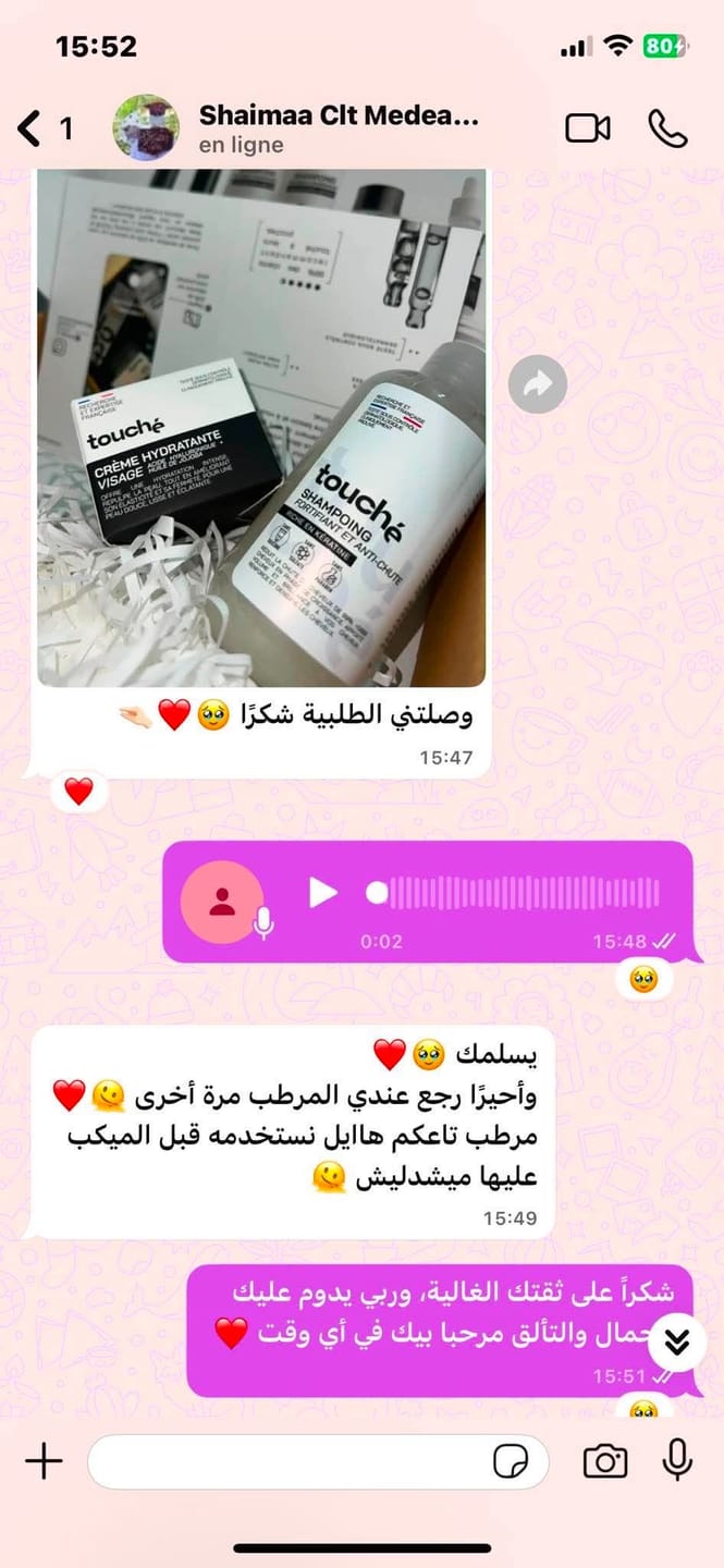 Customer photo review of Shampoing Anti Chute