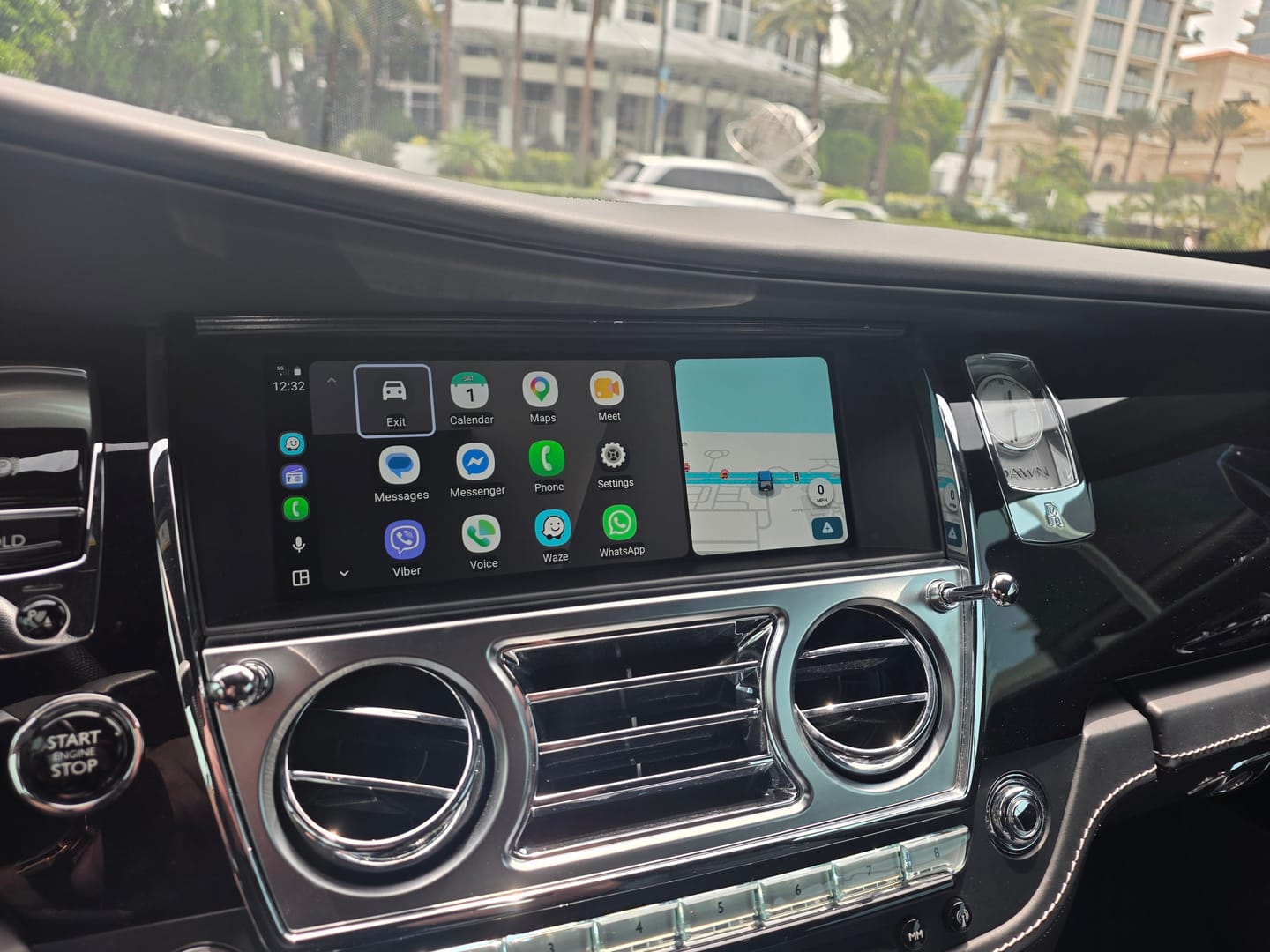 Customer photo review of Rolls Royce Dawn 2009-2018 — Wireless Apple CarPlay & Android Auto Module