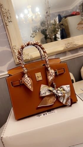 Customer photo review of CHELSEA BAG - BROWN