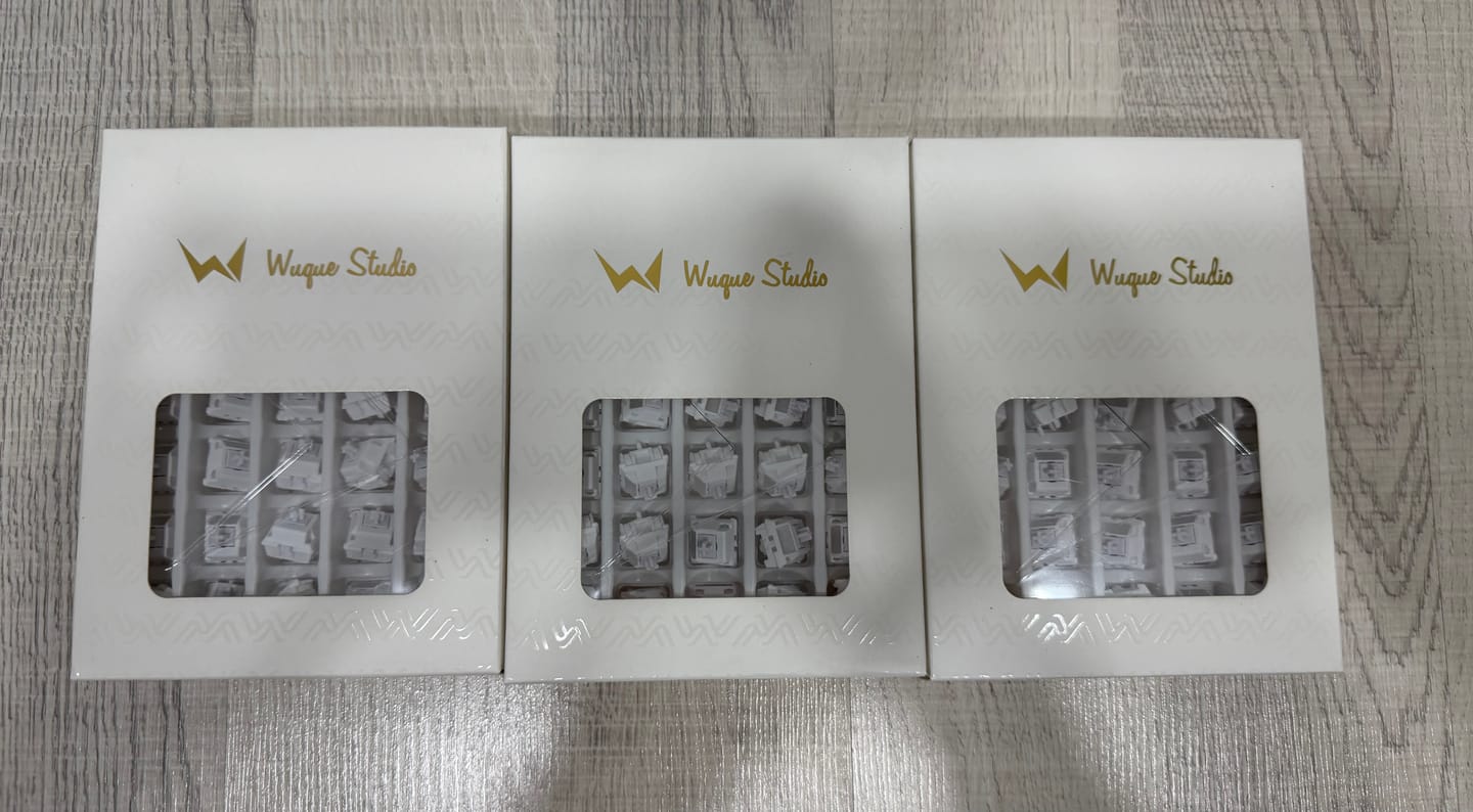 Customer photo review of Wuque Studio Morandi Mekanik Switch