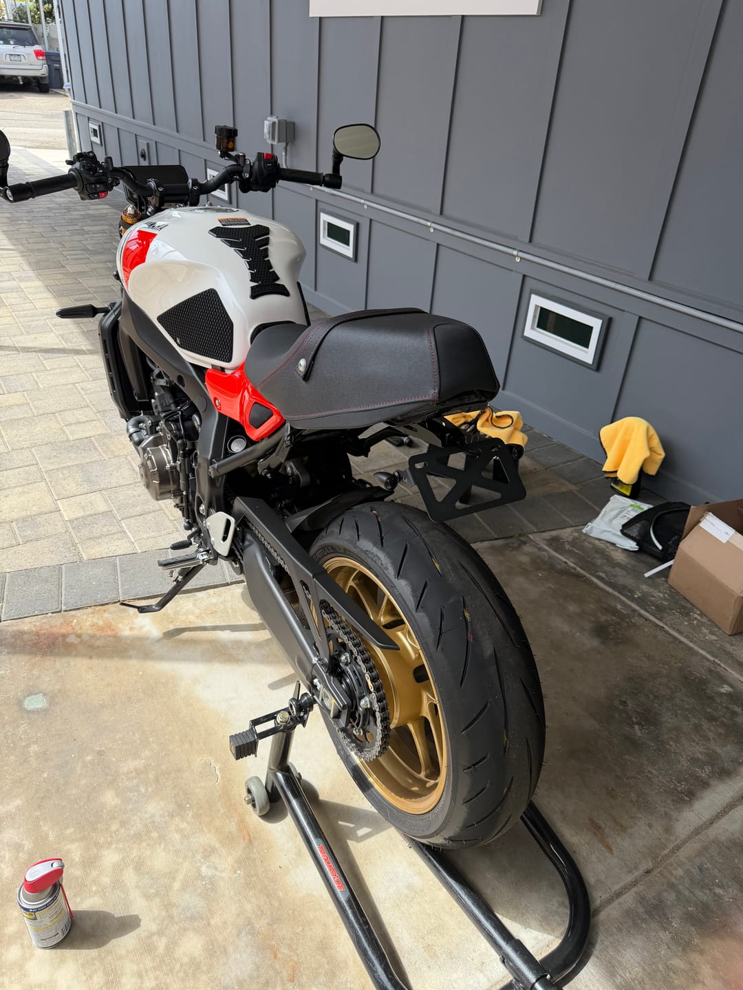Customer photo review of XSR900 Tail Tidy Kit - 2022-2026