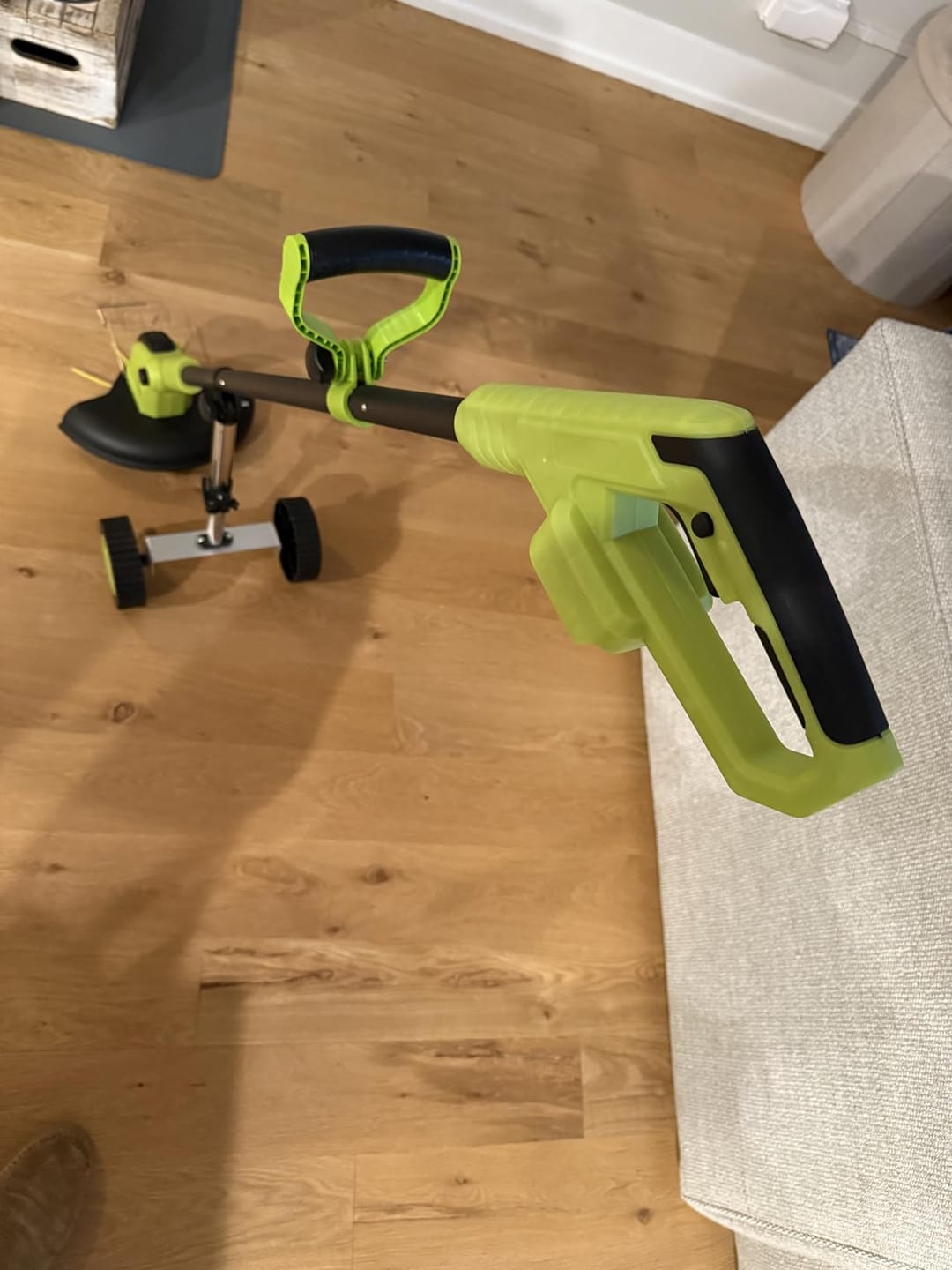 Customer photo review of TurfVolt - 5in1 Cordless Grass Trimmer & Mower