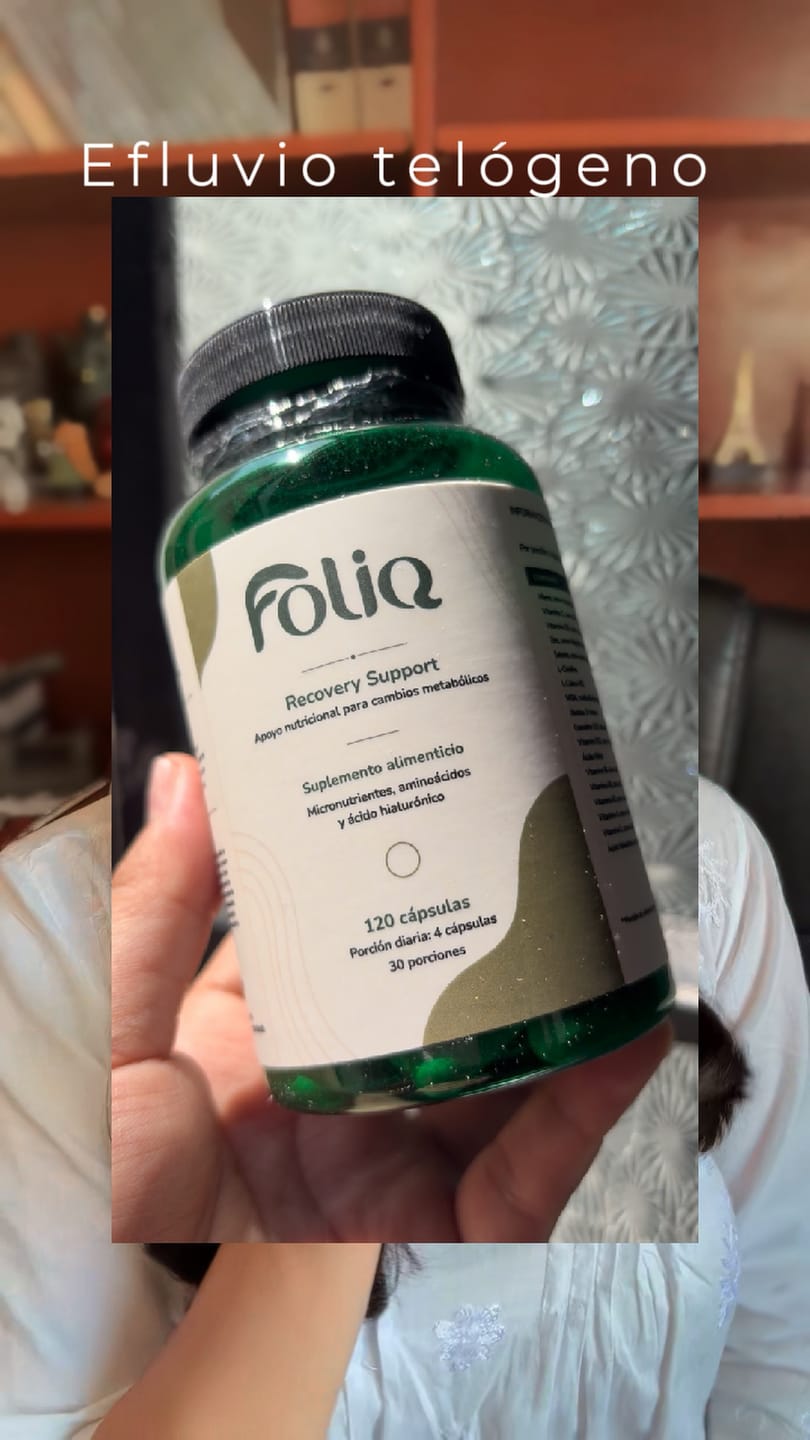 Customer photo review of FOLIQ® Recovery™ – Protocolo de Recuperación Capilar GLP-1