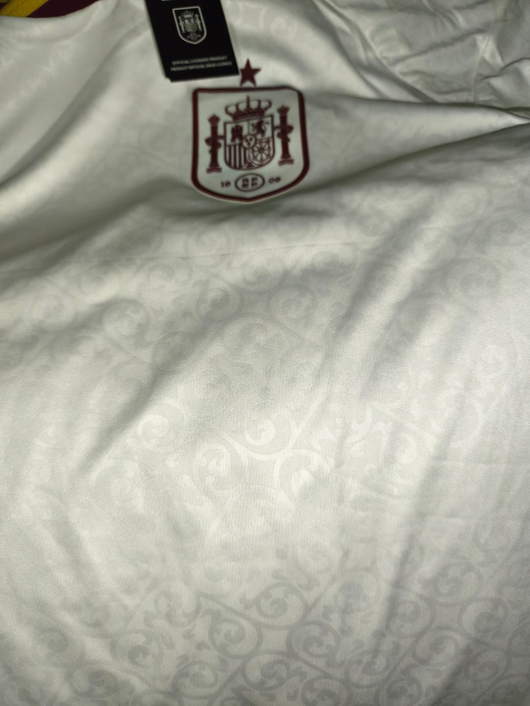 Customer photo review of CAMISETA MUNDIAL ESPAÑA AWAY 2026/27