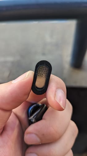 Customer photo review of Replacement Screens for AirVape X (6-Pack)