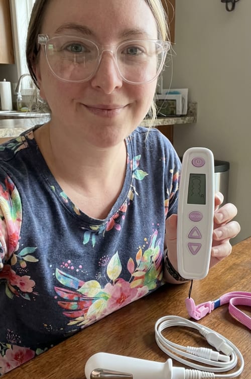 Customer photo review of Zyra - Pelvic Floor Trainer