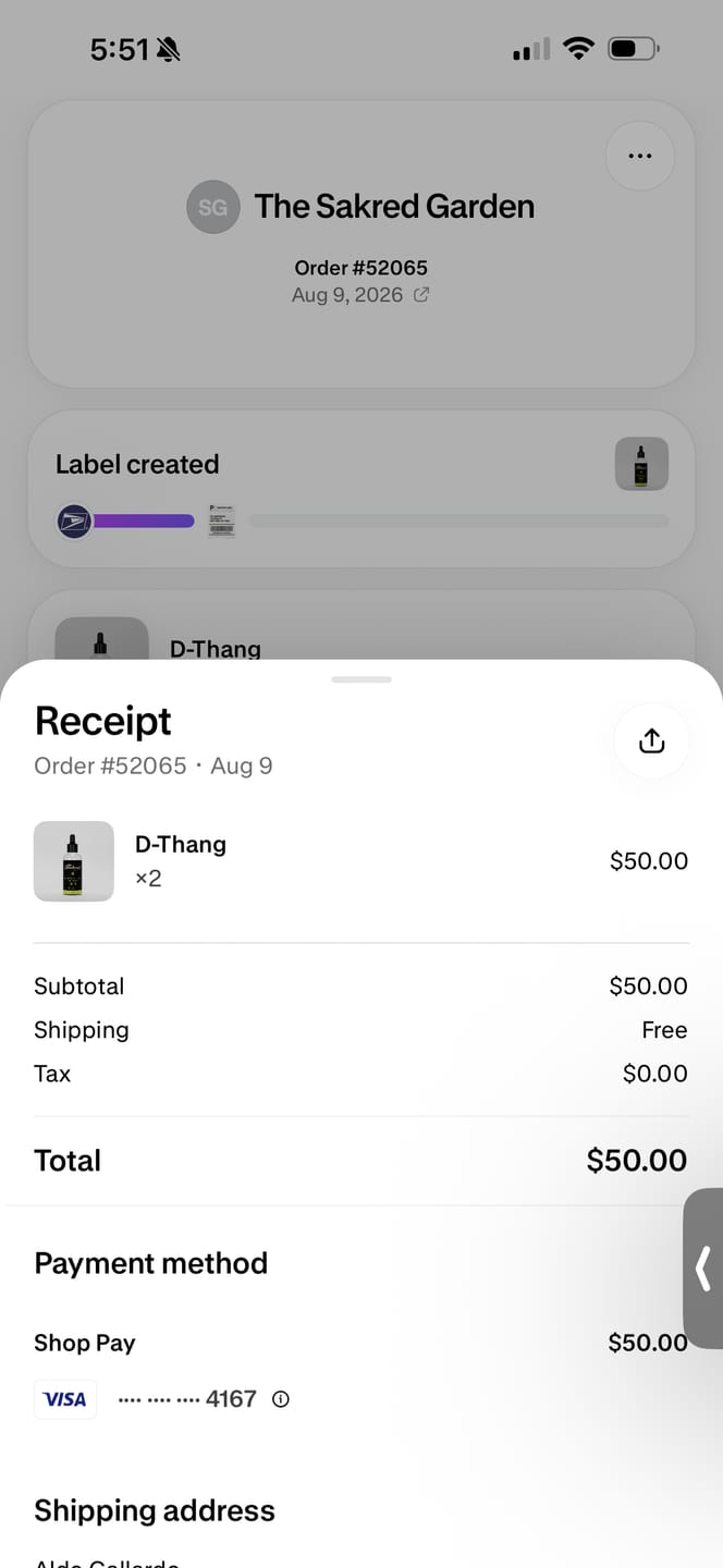 Customer photo review of D-Thang