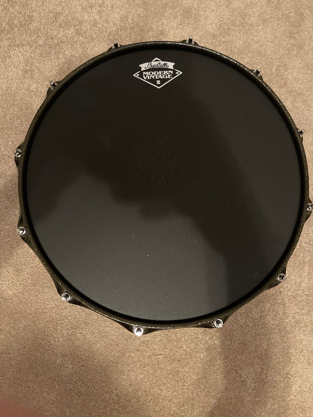 Customer photo review of Beatello 14" x 8" Deep Bronze Cannon Shell for Low-End Punch
