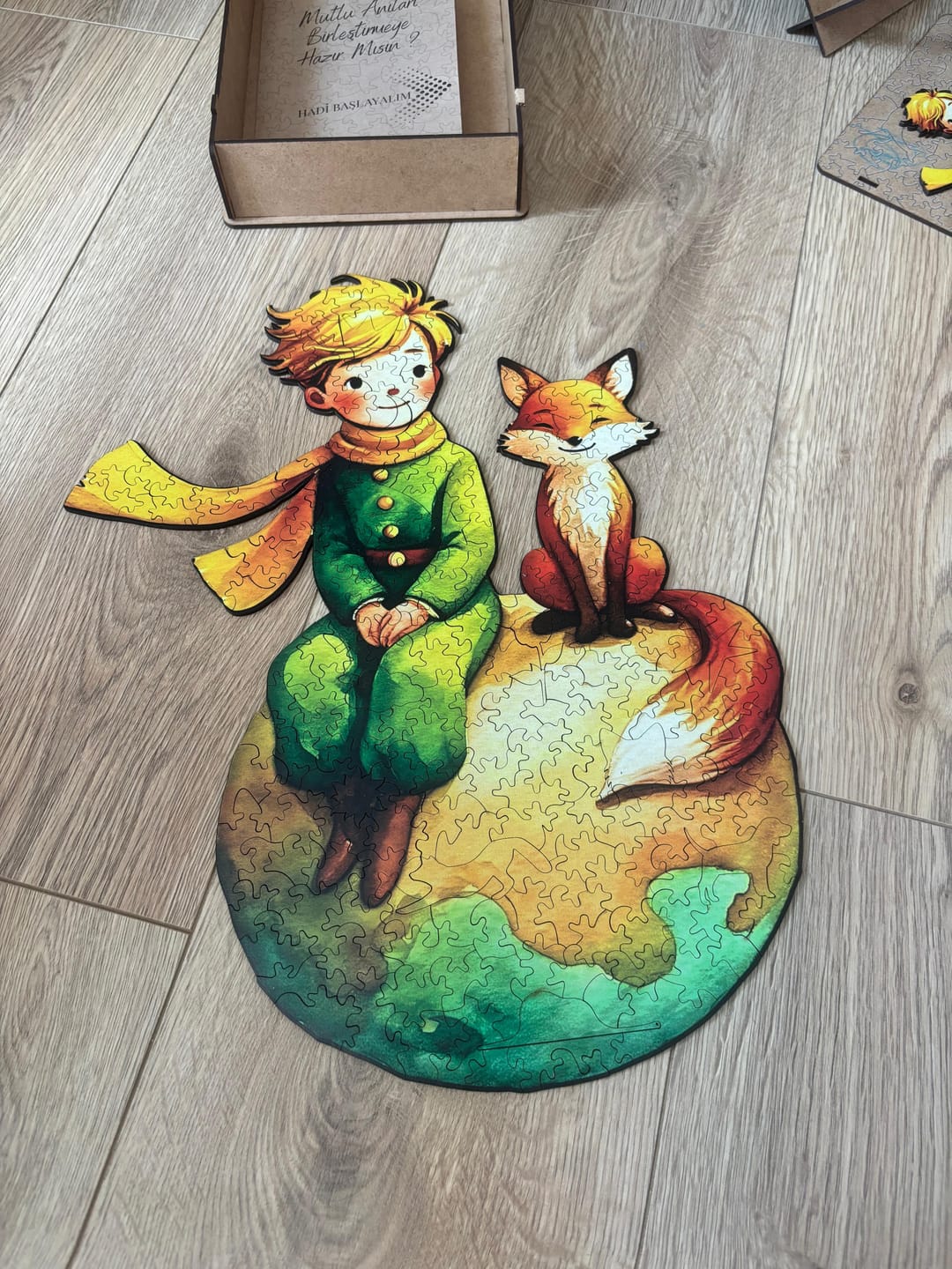 Customer photo review of Küçük Prens - Ahşap Puzzle